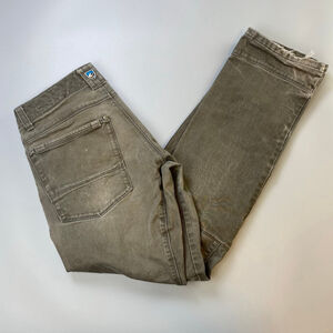 KÜHL Rydr Lean Pants 30x32 Gorpcore thrashed workwear green